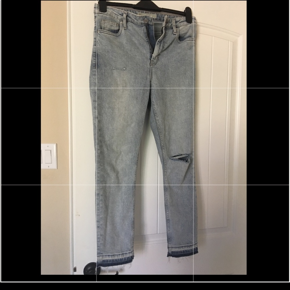 Topshop high waisted vintage looking jeans